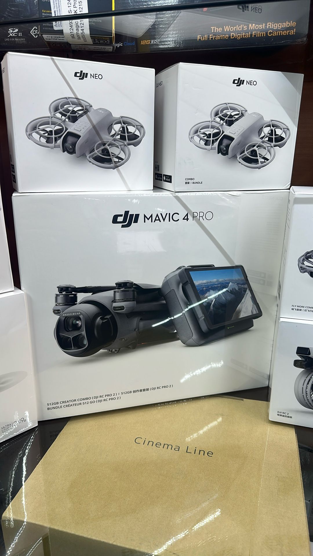 DJI Mavic 4 Pro Drone with 512GB Creator Combo