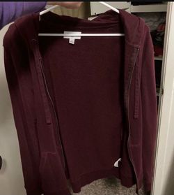 Burgundy Hoodie (size small)
