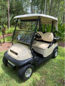 MINT 48 VOLT CLUB CAR PRECEDENT GOLF CART!! RUNS AND DRIVES GREAT!