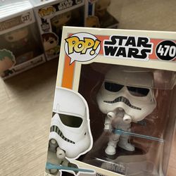 Pop! Figures, Luke Skywalker, Stormtrooper, Rugrats, One piece
