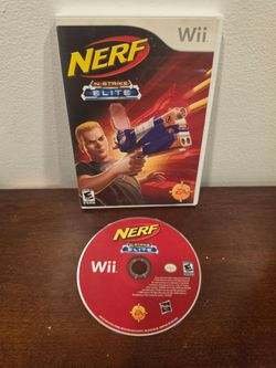 Nerf N-Strike Elite (Nintendo Wii, 2009) Video Game