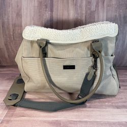 Max Bone City Pet Beige Carrier Bag