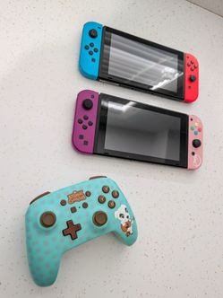 2x Animal Crossing Edition Nintendo Switch Inop