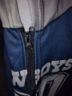 cowboys zip up pj. new. size adult medium