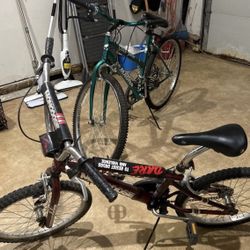 Magna and Mongoose Bikes