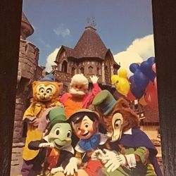 2 Vintage Disneyland Postcards Pinocchio and Pals Brand New Unused Super Rare and Very Hard To Find $30 OBO