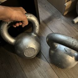 The Real Deal Solid Iron Kettle Bell Weighs 
