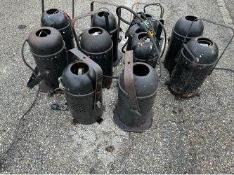 Metal/Steel Par 64 Cans (10)