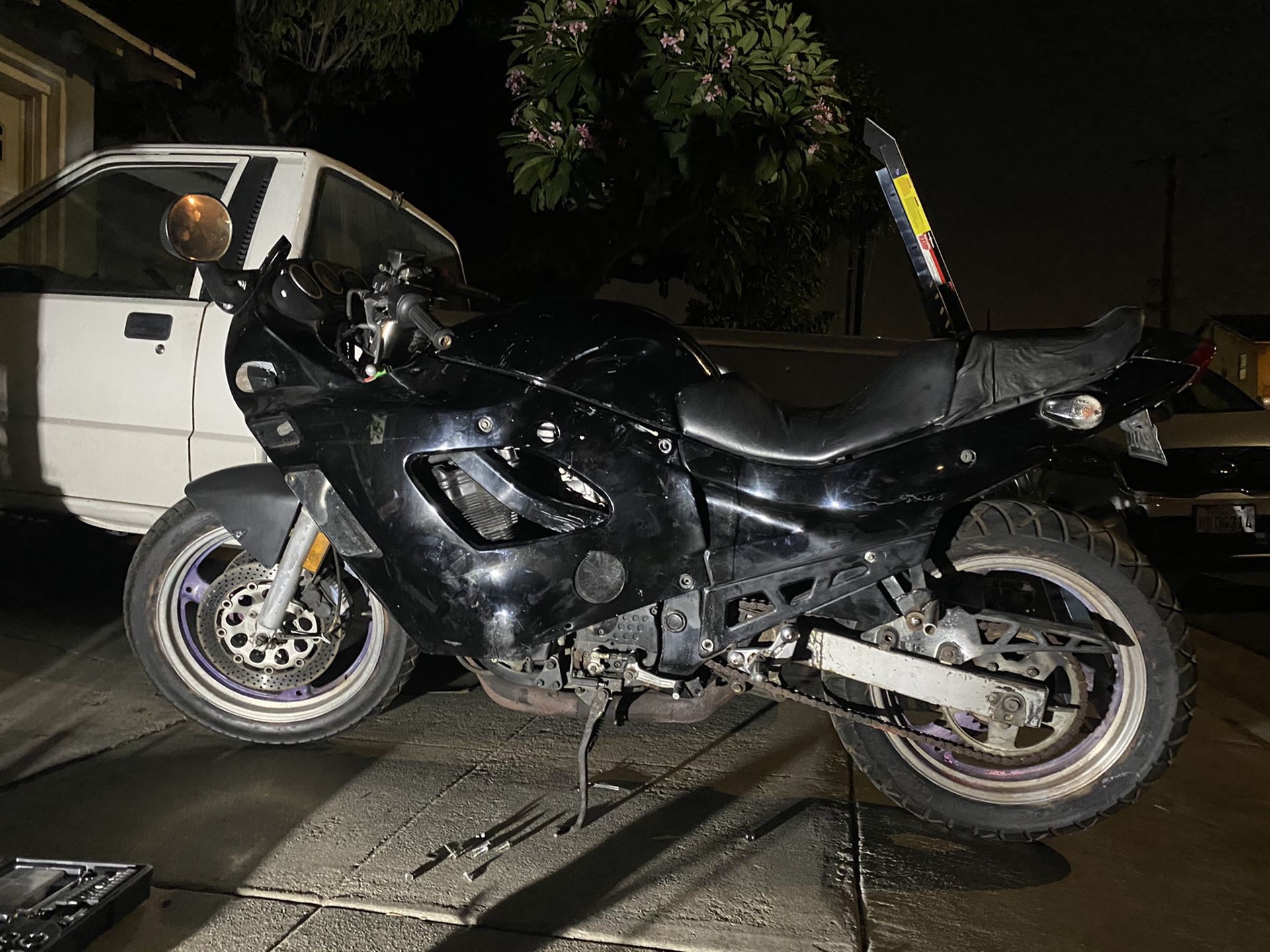 GSX600F Suzuki street bike katana motorcycle trades ok