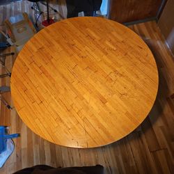 Nice old school wood table