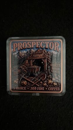 Copper 5 oz Prospector
