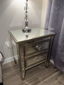 Mirror night stand