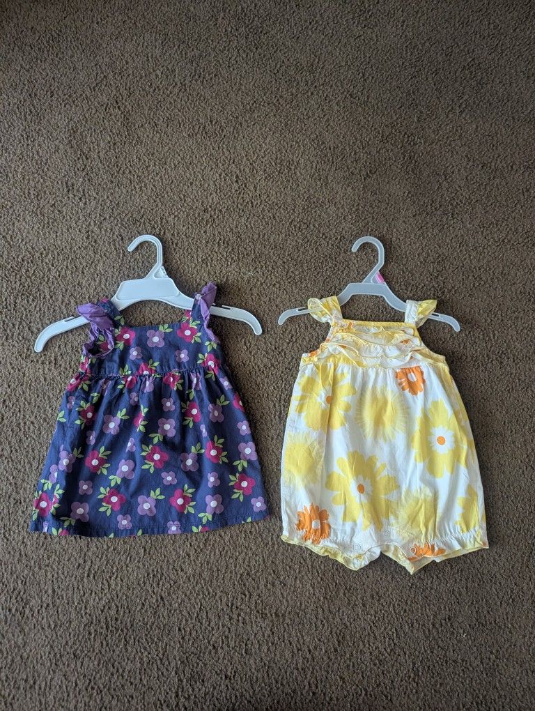 2 Outfits For Baby Girl