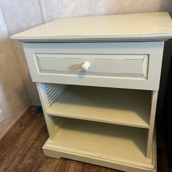 Two White Night Stand 