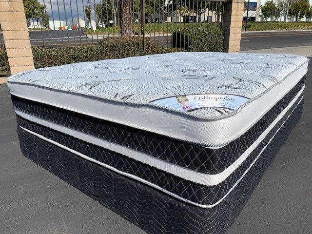 Queen Ortho Bamboo Pillow Top!!