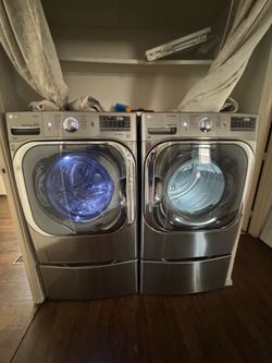 LG washer and dryer