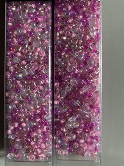 Pink waist bead ready to create