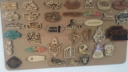 Laser jobs ... Keychains, wood , glass , leather, acrylic