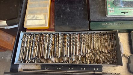 Various high speed, cobalt aircraft drill bits