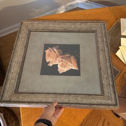 Beautiful Rose Floral Picture Frame 