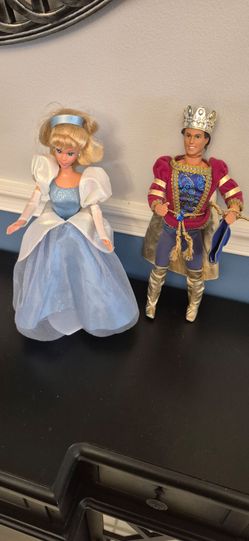 Vintage,  Prince Ken & Barbie Cinderella