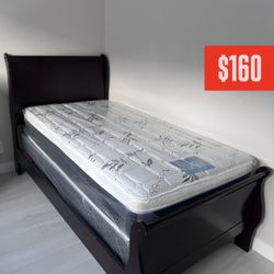 Twin Size Mattress And Box Spring New