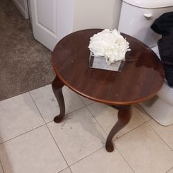 2 Cherry End Tables $45