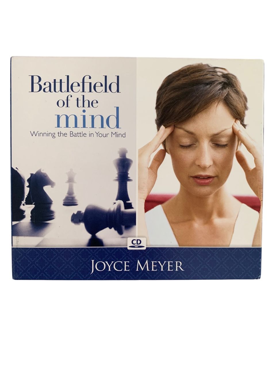 BATTLEFIELD OF THE MIND - WINNING THE BATTLE IN YOUR MIND Joyce Meyer Four CDS