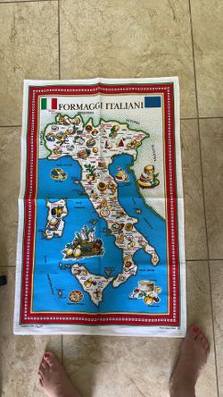 Italian tea towel, made in Italy