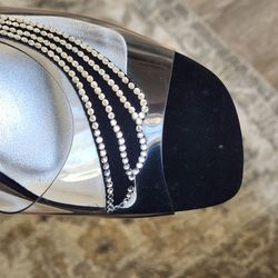 Sparkly fancy heels