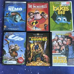 Collection of 6 Collectable DVDs cartoons