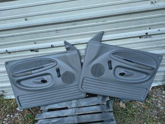 98-01 Dodge ram quad cab front door panels ❗manual❗