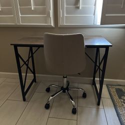 Office Desk & Chair 