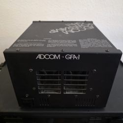 Rare Vintage Adcom GFA-1 HiFi Stereo Power Amplifier 