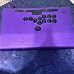 Fight Switch Game Pad Black And Purple 