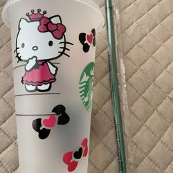 Hello Kitty Starbucks Cup