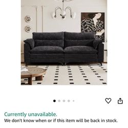 Grey Love Seat 