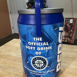 Vintage Pepsi Seattle Mariners MLB Cooler – Large Can Shape