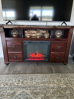 TV STAND CONSOLE ELECTRIC FIREPLACE