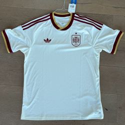 NEW adidas Official Spain Men’s Large World Cup Away Jersey Kit