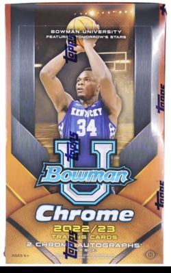 2023 Bowman University Chrome Hobby Box