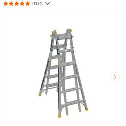 Werner Multipurpose Ladders 25 Ft  5 In 1