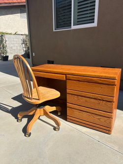 Desk and Chair