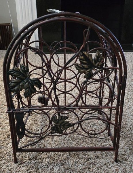 Wine rack - holds 9 bottles