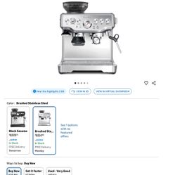 Breville Barista Express Espresso Machine 