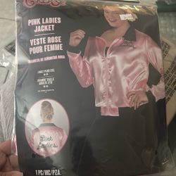 Grease Pink Ladies Jacket Costume 