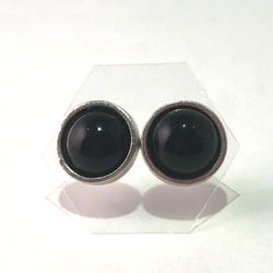 Silver And Black 1/2in Round Studs