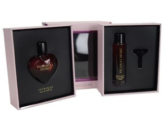 Victorias Secret Intrigue Eau De Parfum Perfume Heart With Refill & Gift Box