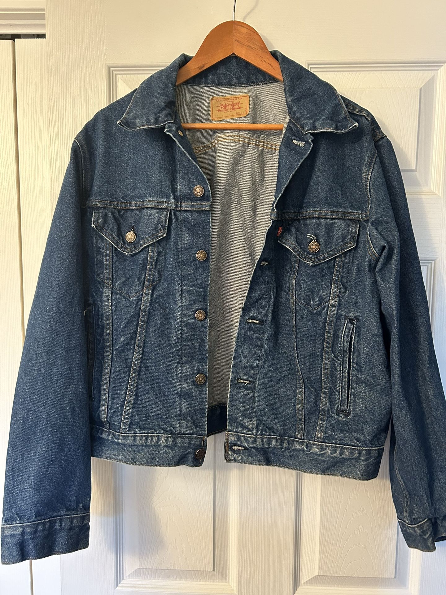 Levi’s Strauss & Co. Denim Mens Jacket Size 46 XL