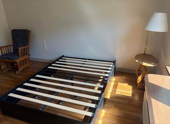 Full Size Platform Storage Bed Frame